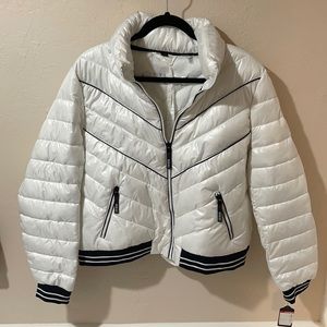 GUESS Puffer Zip Up Jacket